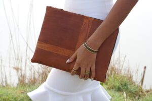 Porte-documents - caramel