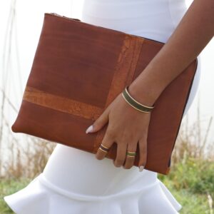 Porte-documents - caramel