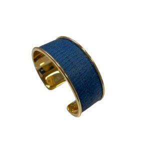 Majesté dorée Cuir de Carpe de Dombes - bleu roi