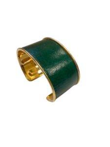 Majesté dorée Cuir de Carpe de Dombes - vert sapin