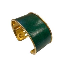 Majesté dorée Cuir de Carpe de Dombes - vert sapin