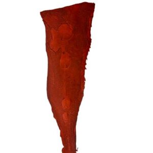 Peaux fines rouges Cuir de Carpe de Dombes