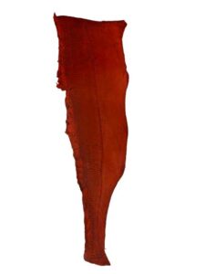 Peaux grandes rouges Cuir de Carpe de Dombes