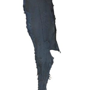 Peaux Grandes bleu roi Cuir de Carpe de Dombes