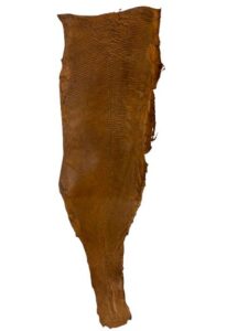 Peaux Extras caramel Cuir de Carpe de Dombes