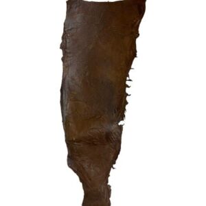 Peaux Grandes marron Cuir de Carpe de Dombes