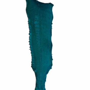 Peaux Fines turquoise Cuir de Carpe de Dombes
