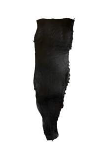 Peaux Grandes noires Cuir de Carpe de Dombes