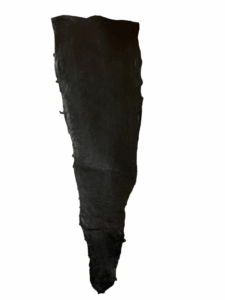 Peaux Extras noires Cuir de Carpe de Dombes