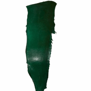 Peaux Grandes vert sapin Cuir de Carpe de Dombes