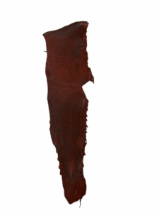 Peaux Grandes bordeaux Cuir de Carpe de Dombes