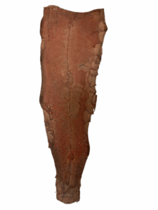 Peaux Extras rose bois Cuir de Carpe de Dombes