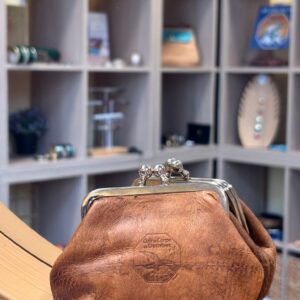 NOUVELLE COLLECTION Bourse Caramel