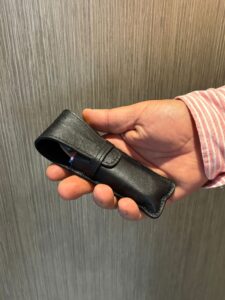 NOUVELLE COLLECTION - étui noir MCDB